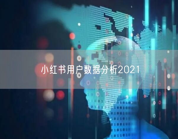 小红书用户数据分析2021