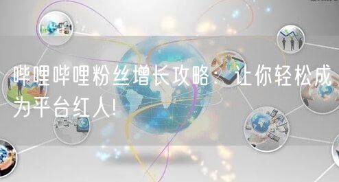 哔哩哔哩粉丝增长攻略：让你轻松成为平台红人!