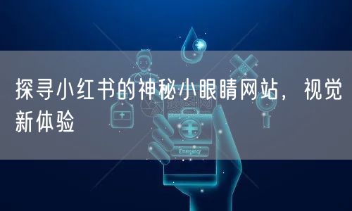 探寻小红书的神秘小眼睛网站，视觉新体验