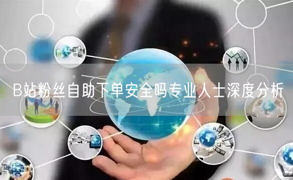 B站粉丝自助下单安全吗专业人士深度分析