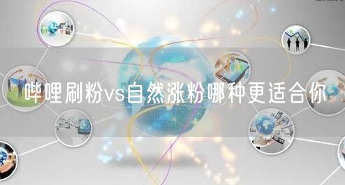 哔哩刷粉vs自然涨粉哪种更适合你