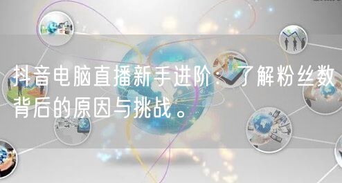 抖音电脑直播新手进阶：了解粉丝数背后的原因与挑战。
